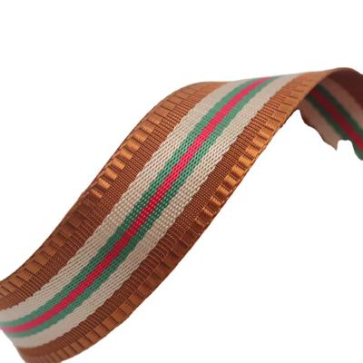 China Viable Colorful Polypropylene Webbing Strap Backpack Shoulder Strap Polyester Handbag Strap Nylon Strap for sale