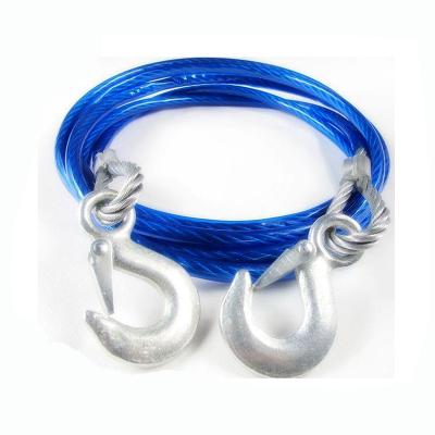 China Stretch and Recoil Action Steel Wire Towing Cable Auto Spare Parts H0T6h Wire Tow Rope for sale