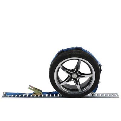 China Polyester E Track Linings Car Wheel Tie Down Strap Wheel Strap for sale