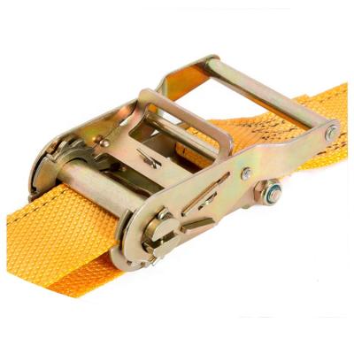 China Polyester the new style is 100% warm and practical high tenacity polyestertrack ratchet strap for sale