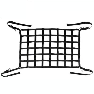 China Contact cargo net made in china high quality hot-selling high quality cam buckle S-hooks cargo webbing cargo net high grade track for sale