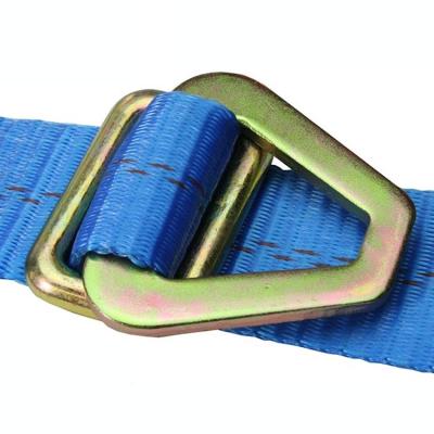 China Polyester Tighten Tension Cargo Bunching Car Straps Lashing Belt Cargo Lashing Strap for sale