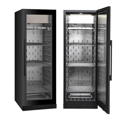 China / Angus Beef Dry Aging Steak Meat Ager Processing Display With Glass Door Steak Ager Fridge for sale