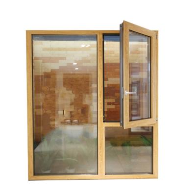 China High Quality Swing Double Glass Make Break Resistant Soundproof Aluminum Thermal Casement Windows for sale