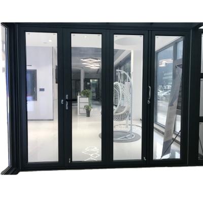 China Heat Insulation Ruikang Hot Sale Aluminum Interior Smoothly Sliding Bifold Door For Sale for sale