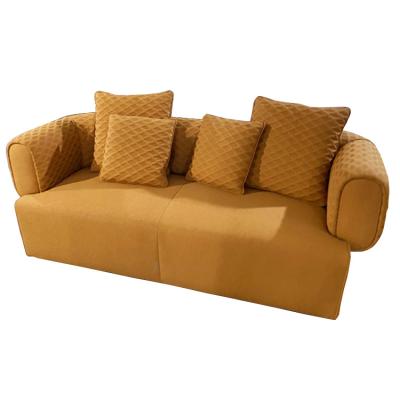 China Luxury Italian Furniture Sofa Fabric Corner Couch Comfortable And Leisure Living Room RuikangModern Sofa for sale