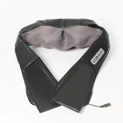 China Hot Selling Vibration Massage Relaxation Shawl Kneading Back Neck Shoulder Massager With Heat for sale