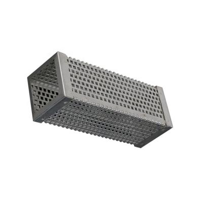 China Automatic Factory Price Stainless Steel Square Strainer Box Microporous Sieve Industrial Stretch Parts Durable Mesh for sale