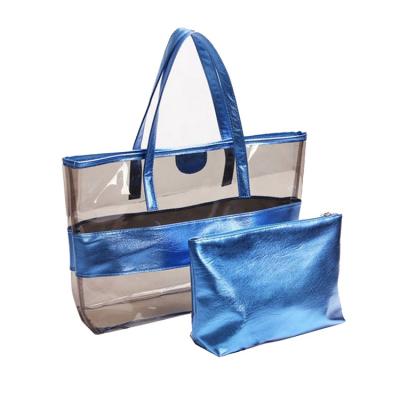 China High Quality Clear Transparent PVC Waterproof Beach Bag for sale