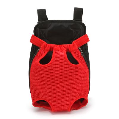 China Pet Carrier Backpack Adjustable Pet Stocked Front Backpack For Cat Dog Traveling Hike for sale