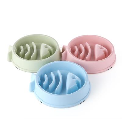 China Large Sustainable Durable Non-Toxic Prevent Slow Chock Driver Dog Pet Bowl for sale