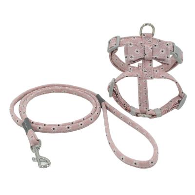 China Cute Printing Harnesses And Leashes Reflective Pet Night-Light Lights for sale