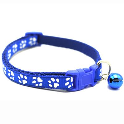 China Adjustable Pet Plastic Colorful Cute Bell Buckle Bell Buckle Collar Kitten Collar Dog Accessory for sale