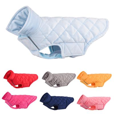 China Wholesale Multi-Colors Winter Viable Warm Soft Dog Clothes Adjustable Pet Clothes for sale