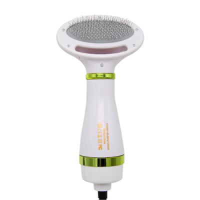 China Multi Function Pet Hair Brush Dryer 3 in 1 Dog Cat Grooming Brush Pet Hair Brush Dryer for sale