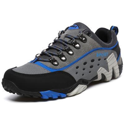 China 2021 Autumn new men's mountaineering outdoor shoes sports and leisure exercise middle upper spring and leisure sneakers for sale