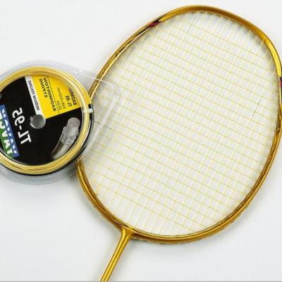 China High Strength Nanofiber High Elasticity Longevity Lining Badminton Racket Professional for sale