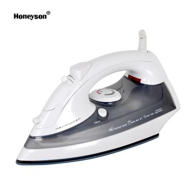 China Honeyson Commercial Hotel White Hardware Wholesale Ceramic Steam Iron for sale