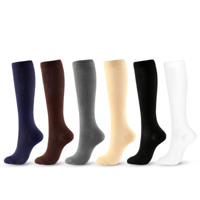 China High Quality Antibacterial Custom Mens Womens Cycling Athletic Compression Socks Wholesale for sale