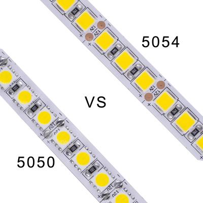 China High Lumen 5054 IP68 12V Desk Light 120 LED 5050 Strip Light for sale