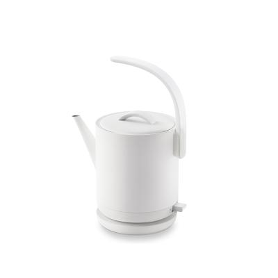 China 360 Degree Base D1-Q Rotating Electric Kettle 304 Stainless Steel Electric Teapot 750ML Retro 1000W Tea Kettle for sale