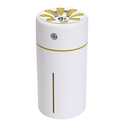 China Hotel Sunlight Humidifier USB Mini Diffuser 360ml Colorful Night Light Mist Maker OEM Sprayer for sale