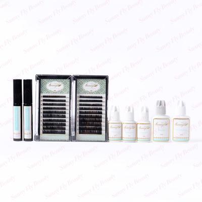 China Antiallergic Synthetic Distributors Supplies Silk Eyelash Extension Private Label In Korea for sale