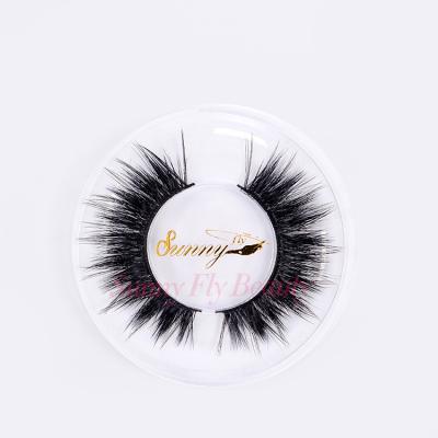 China Latest Style Strip 3d Faux Mink Light Invisible Clear Strip False Eyelash for sale