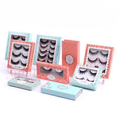 China Lightweight Matural On Eyes Custom Label Synthetic Fiber Padded Bra Eyes Lashes False Strip Eyelashes for sale