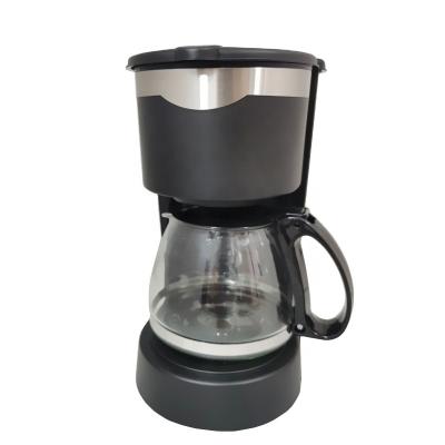 China Hotel Handmade Drip Coffee Maker Mocha Color Latte Coffee Maker PP/Glass Material Coffee Machine for sale