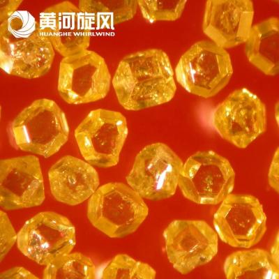 China Abrasivo policristalino industrial 	Diamond Powder Yellow Color industrial sintético en venta