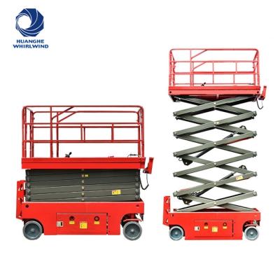 China 6-18 M Construction Scissor Lift Mobile Electric Hydraulic Scissor Lift for sale