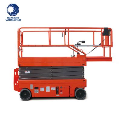 China convenient 230kg Load Capacity 6 Mters Electric Scissor Type Lift for sale