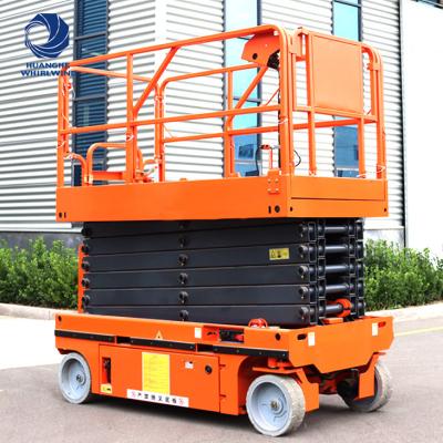 China 6m -14m Mobile Aerial Work Platform Self Propelled Scissor Lift for sale