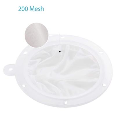 China PP PVC Plastic ABS DGTF--GLW 650075 Coffee Juice Soy Milk Squeeze Sieve Separation Remains 200 Micron Mesh Fine Nylon Strainer Filter Strainer for sale