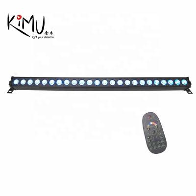 China Pixel 24pcs*4W RGBW LED Strip Wall Washer Bar Light for sale