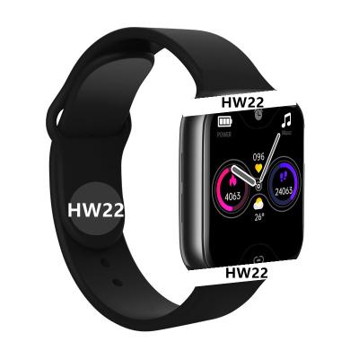 China MP3 custom smartwatch hw 22 dial playback HW22 BT call reloj wireless charging iwo 7 series 6 smart watch for sale