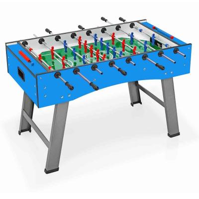 China New upgraded high quality color plywood foosball table material PWFS8006 iron system for sale