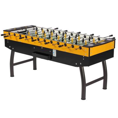 China High quality iron system 2022 plywood popular design materials table soccer table FWFS8009 for sale