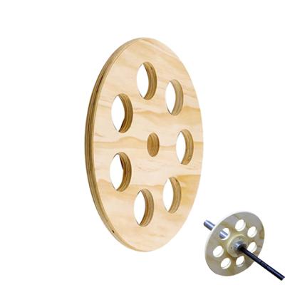 China Home Use Iron Barbell System 2022 New Head Update Diameter Wooden Sheet for sale