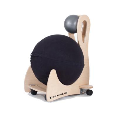 China 2022 new round high quality metalworker elastic ziva yoga ball chair for sale