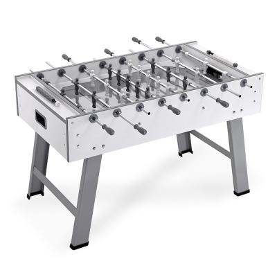 China Iron system the upgraded version of the high quality color high level plywood foosball material table PWFS8006 for sale