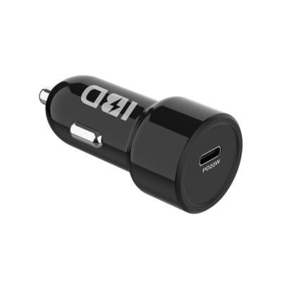 China Single Left Type Tending New Car USB Charger 18W Palladium Car Charger USB C Car Charger Charger for sale