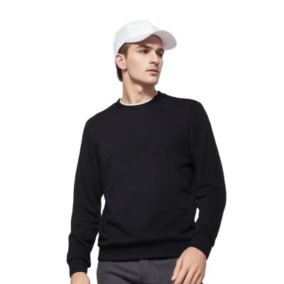 China Factory Cheaper Wholesale Sweatshirt Plain Long Sleeve 100% Cotton Terry O-neck Pullover Unisex Sweatshirt Regular For Fall for sale