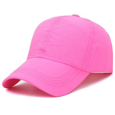 China Cheaper Price Advertising Hats Quick-Drying Solid Color Hat Outdoor  Custom Logo 3D Embroidery Promotional Baseball Hat for sale