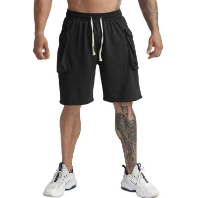 China Streetwear Jogger Shorts New Arrival Best Quality Cotton Mens Casual Sports Summer Workout Solid Loose Athletic Shorts for sale