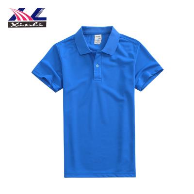 China Wholesale Customized 100% Polyester Blank Fashion Short Sleeve Men's T Shirt Collar Sport T- Shirt for sale