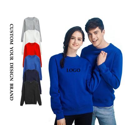 China Custom 100% cotton New crew neck sweatshirt 360 gram velvet lined oversized Unisex Sweatshirt for sale