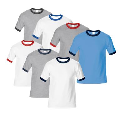 Chine Nouveaux arrivants vêtements d'été colorés pour hommes T-shirt sur mesure en gros 100% coton T-shirt blanc T-shirt à vendre