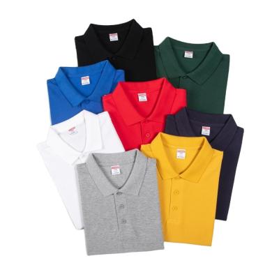 Chine Vente à chaud chemise décontractée pour hommes épaisse blanche 100% coton T-shirt brodée sur mesure Création de logo de votre marque T-shirts en lapel à vendre